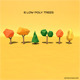 6 Low Poly Trees - 3DOcean Item for Sale